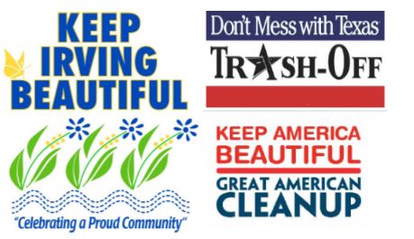 Keep Irving Beautiful “Don’t Mess with Texas Trash-Off/Great American Cleanup”