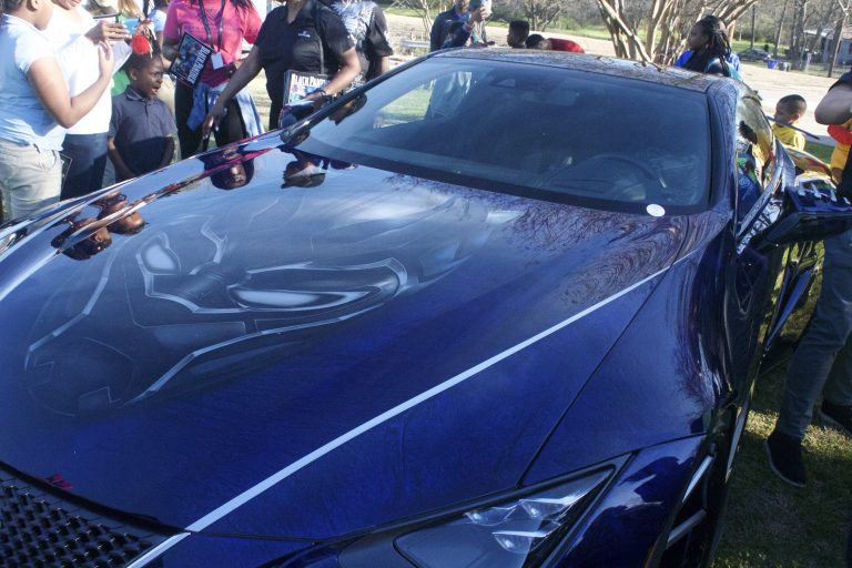 Lexus Surprises Oak Cliff Boys & Girls Club with ‘Black Panther’ Inspired Car