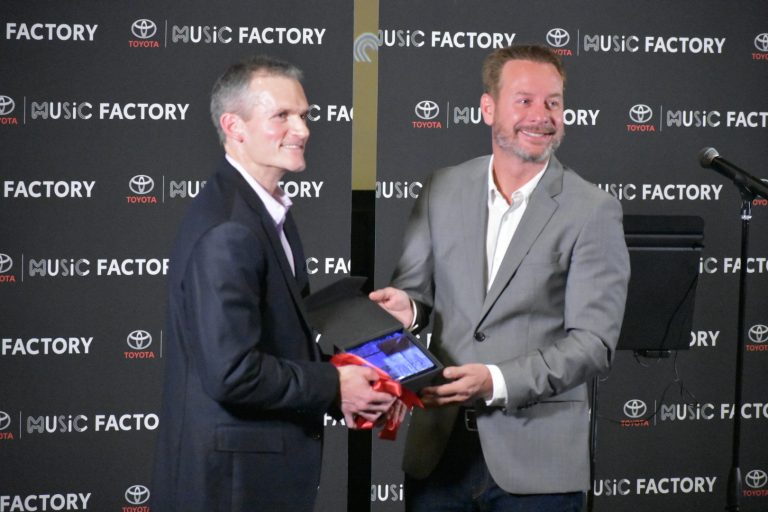 Toyota Music Factory host grand opening