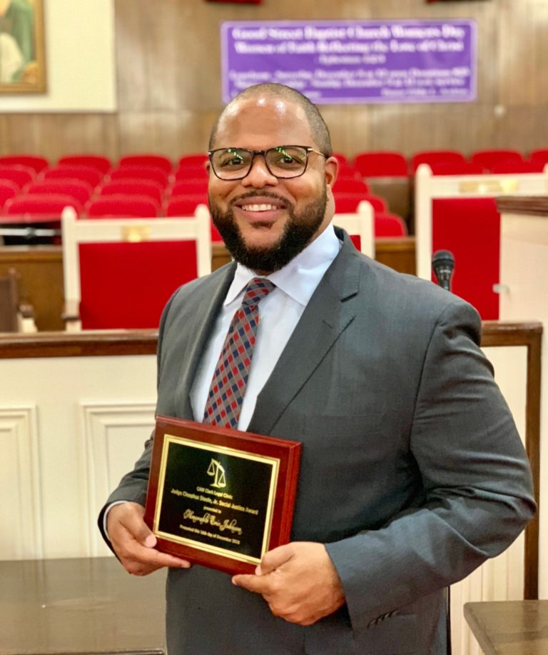 Rep. Eric Johnson Awarded the 2018 Cleophas Steele Social Justice Award