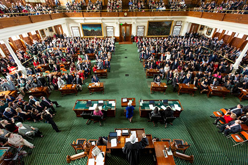 Texas economy doing well as Senate kicks off legislative session