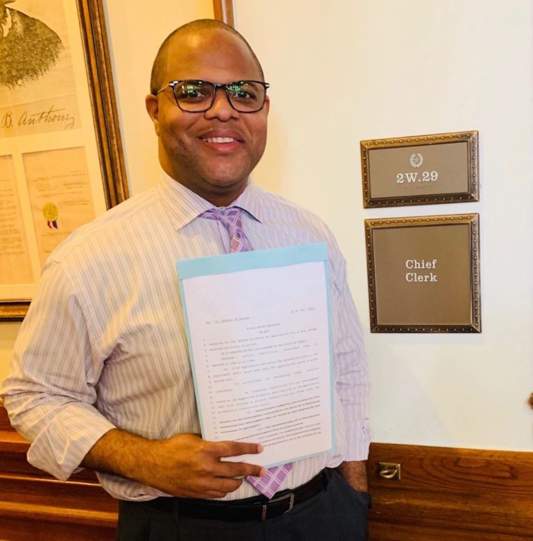 Rep. Eric Johnson submits bills to support minority-owned papers, fight corruption, and prevent homelessness,