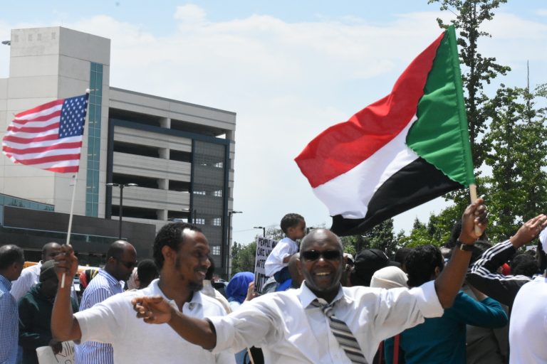 Dallas protest held to raise awareness of the Sudanese Revolution
