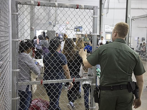 Rep. Carl Sherman questions the treatment at the detention centers