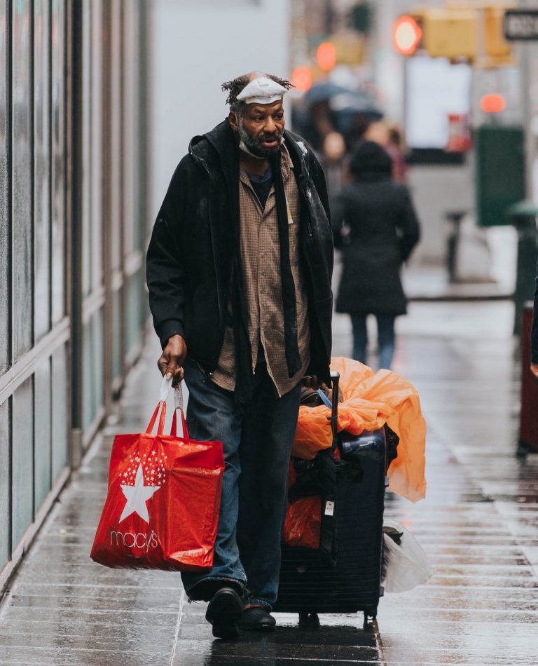 An estimated 50% of the homeless population is over the age of 50