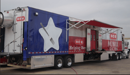 Central Market Mobile Kitchen serving North Dallas storm victims Thursday – Saturday