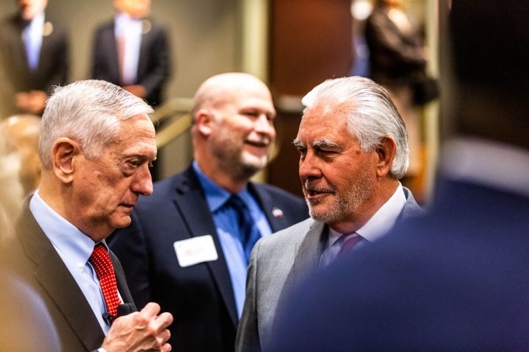 Mattis calls for a return to civility in DCC guest appearance