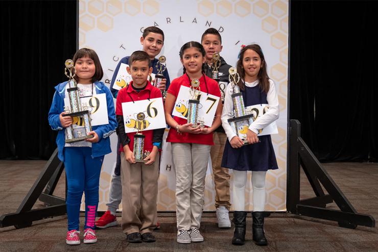 Garland ISD celebrates the 2020 Spelling Bee English and Spanish winners