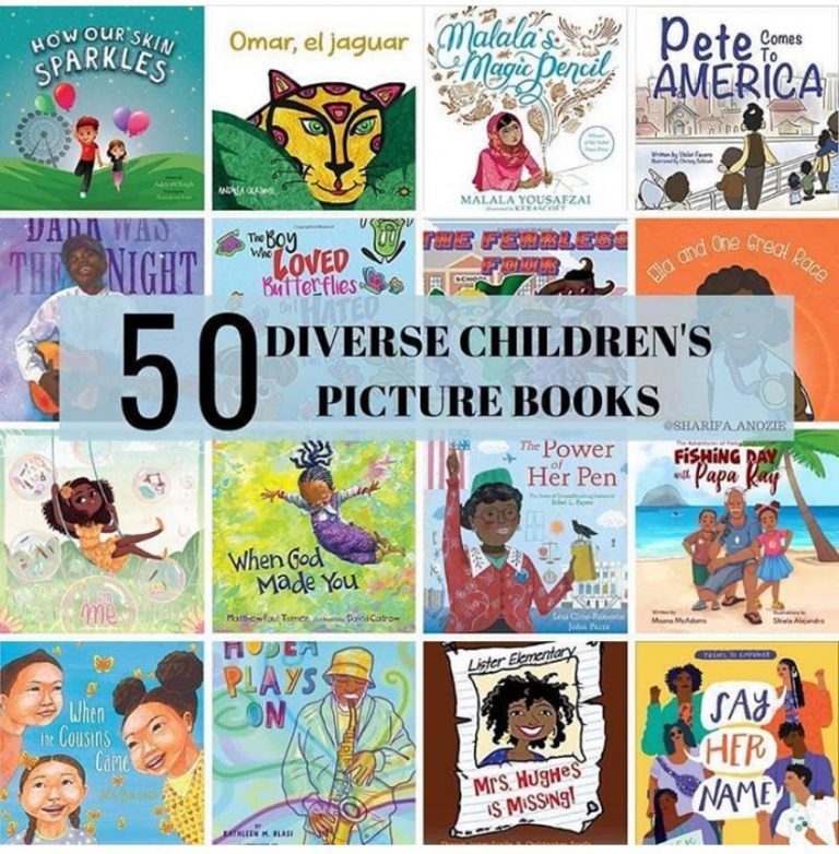 50 diverse children’s picture books to include in your home and school library