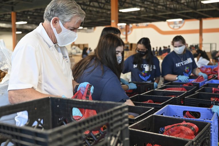 Plano Mayor’s summer interns invest service day at North Texas Food Bank