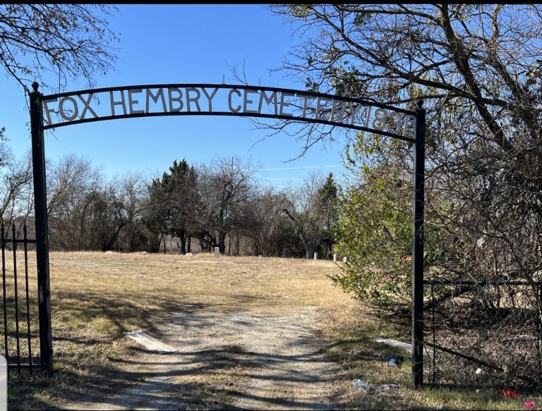 Cleanup of historic Black cemetery in Lewisville scheduled