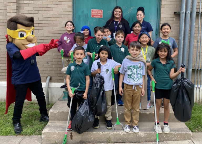 Dallas ISD students receive lesson from city code enforcement officers on protecting the environment
