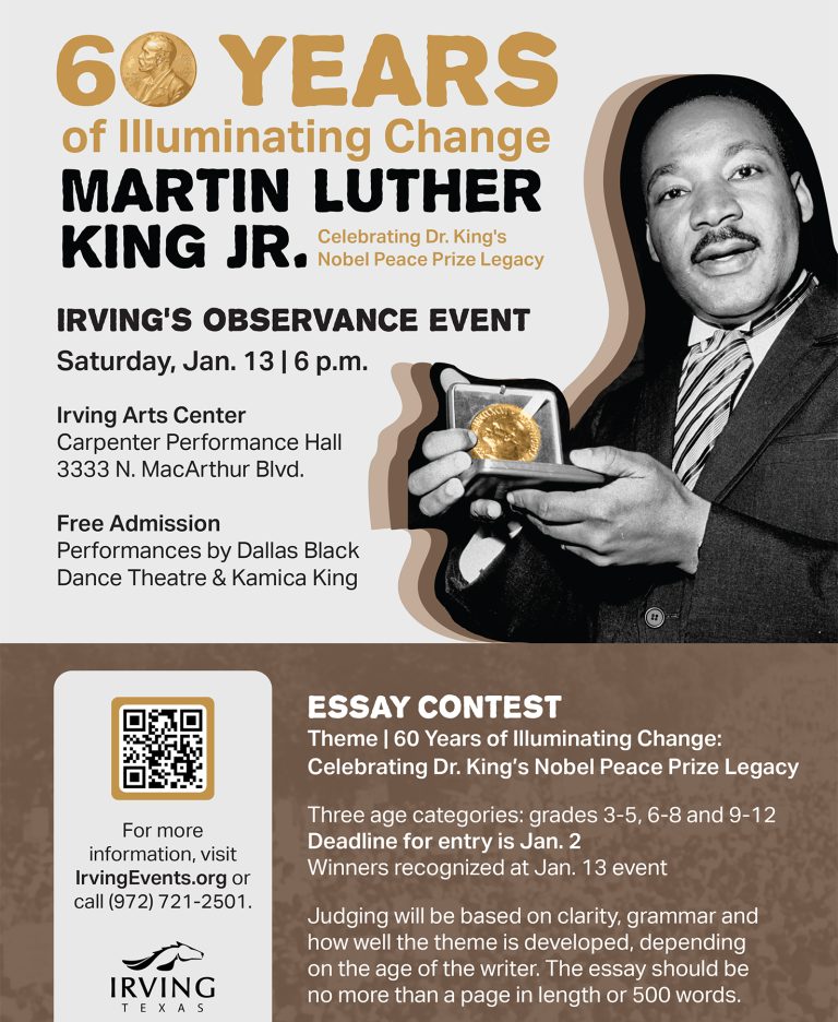 2024 Martin Luther King Observance Event Honors 60th Anniversary of King’s Iconic Nobel Prize Win