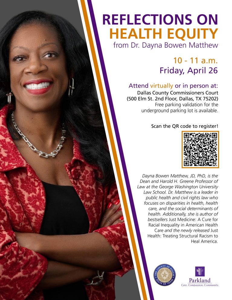 Commissioners Court to host ‘Reflections on Health Equity’