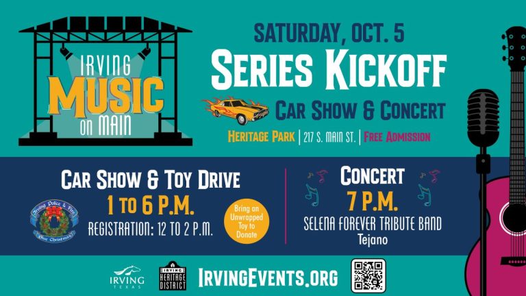 Irving’s Music on Main returns for  a new fall series