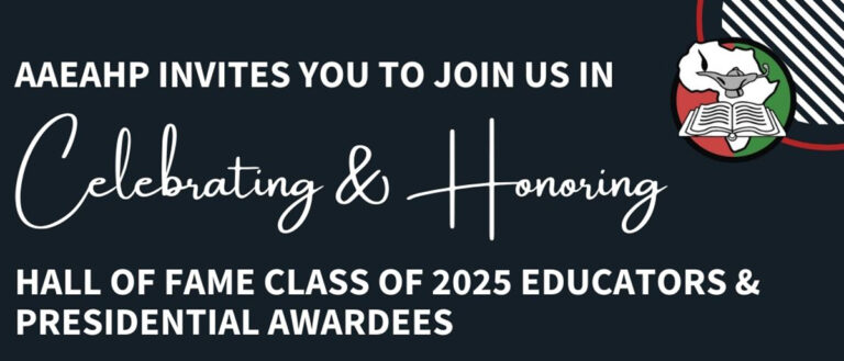 African American Education Archives and History Program honors outstanding educators, presidential awardees in Hall of Fame ceremony