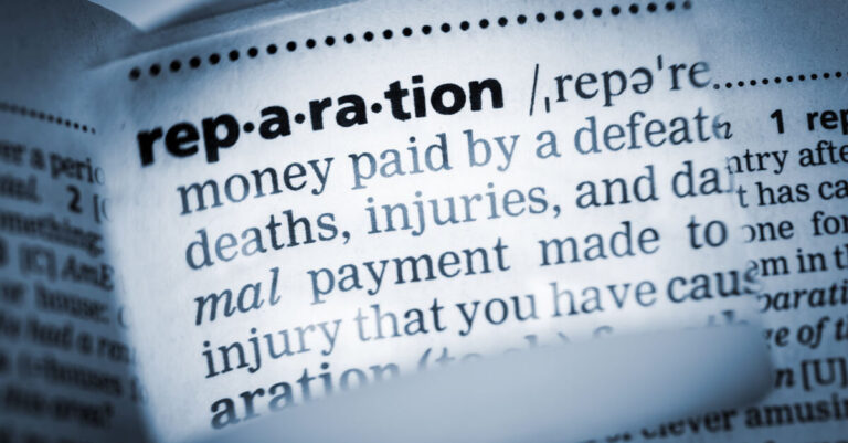 Reparations…