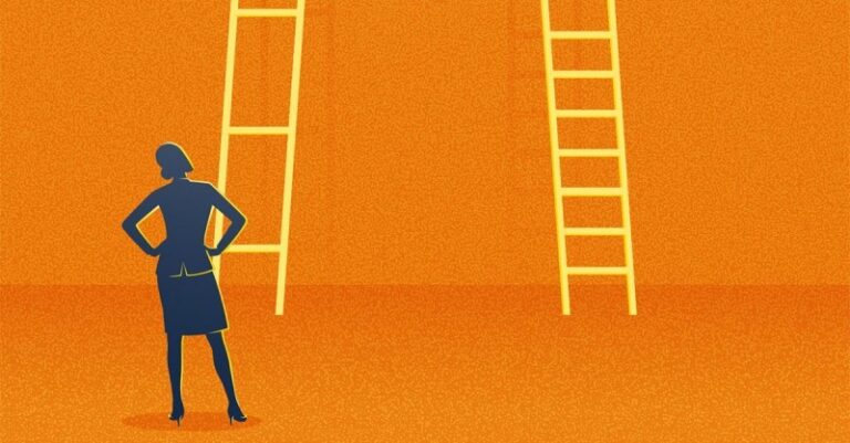 Women still ascend the corporate ladder more slowly than men
