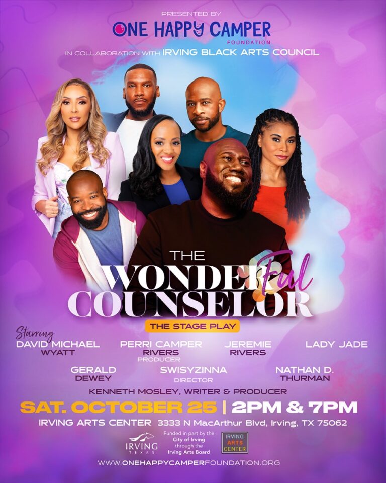 Join Irving Black Arts Council’s Presentation of The Wonderful Counselor