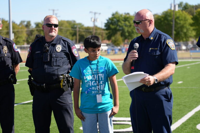 Perry Middle School Honors Student Hero for Saving Grandfather from House Fire
