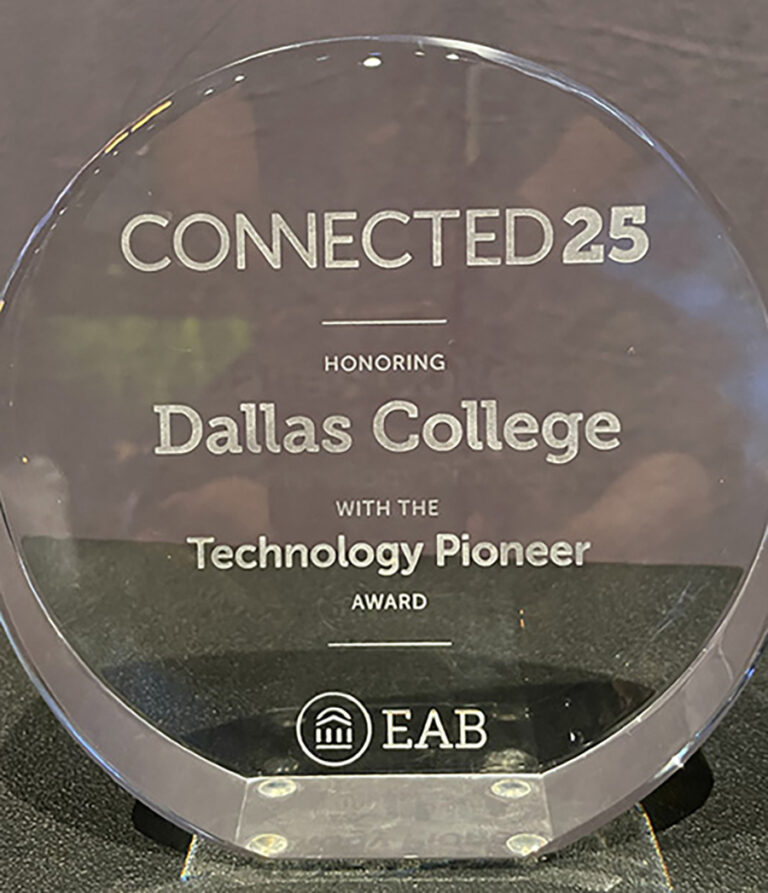 Dallas College Wins National Award for Innovation in Student Success