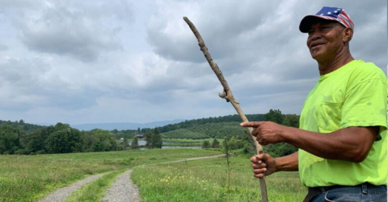 Facing Fire and Funding Cuts, Farmer Fights to Save His Land